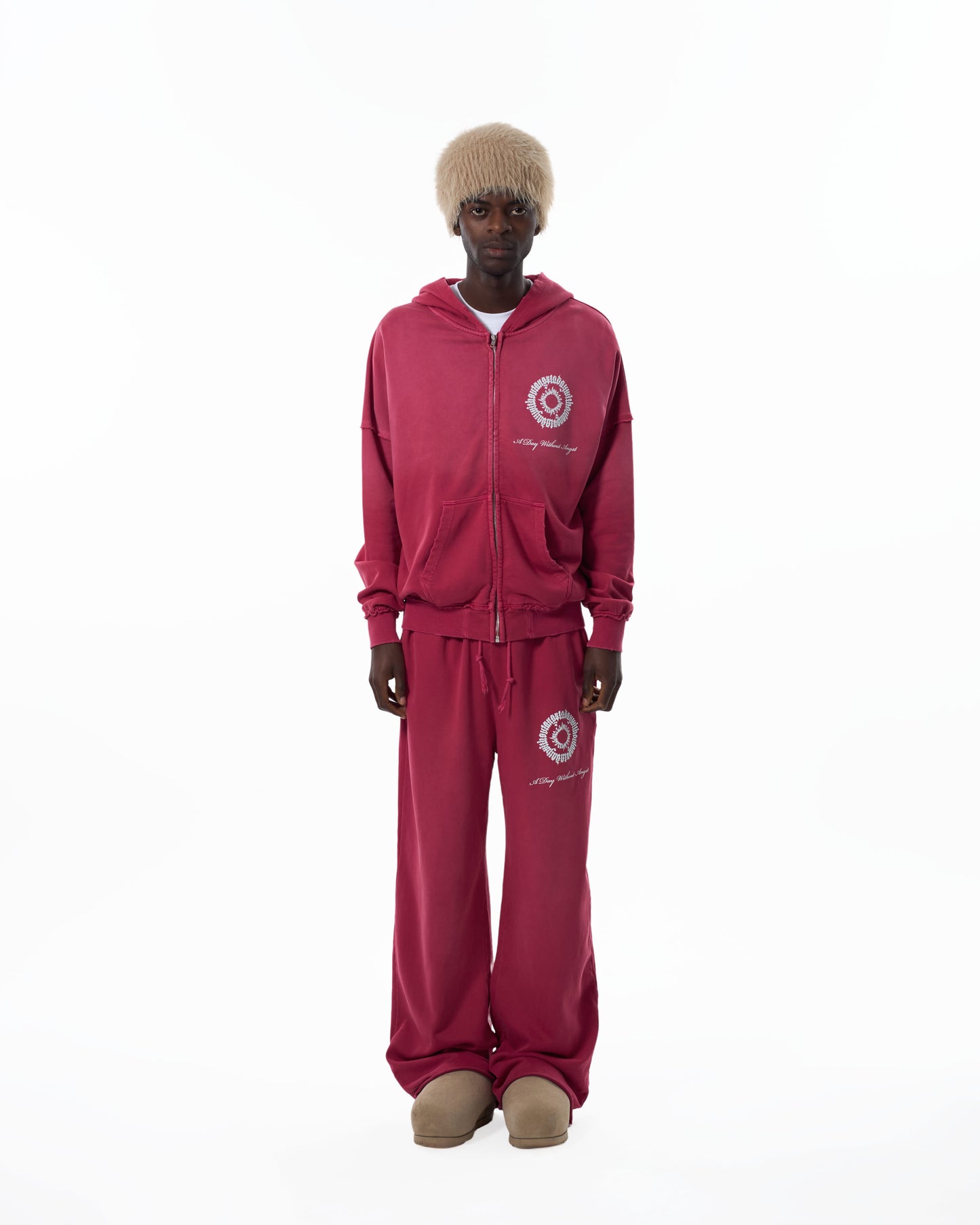 SUNFADED RED JOGGERS