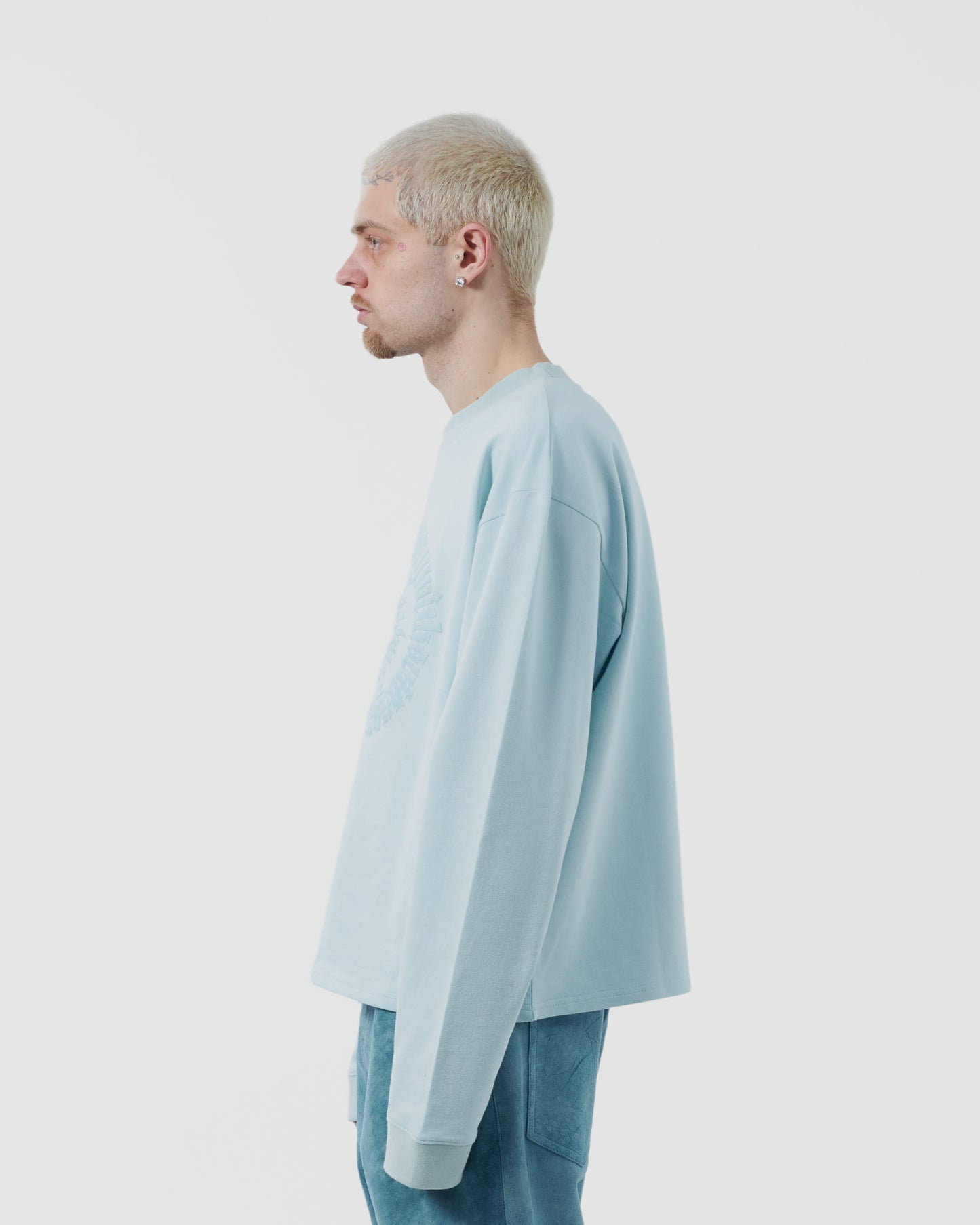 TONAL LONG SLEEVE BLUE