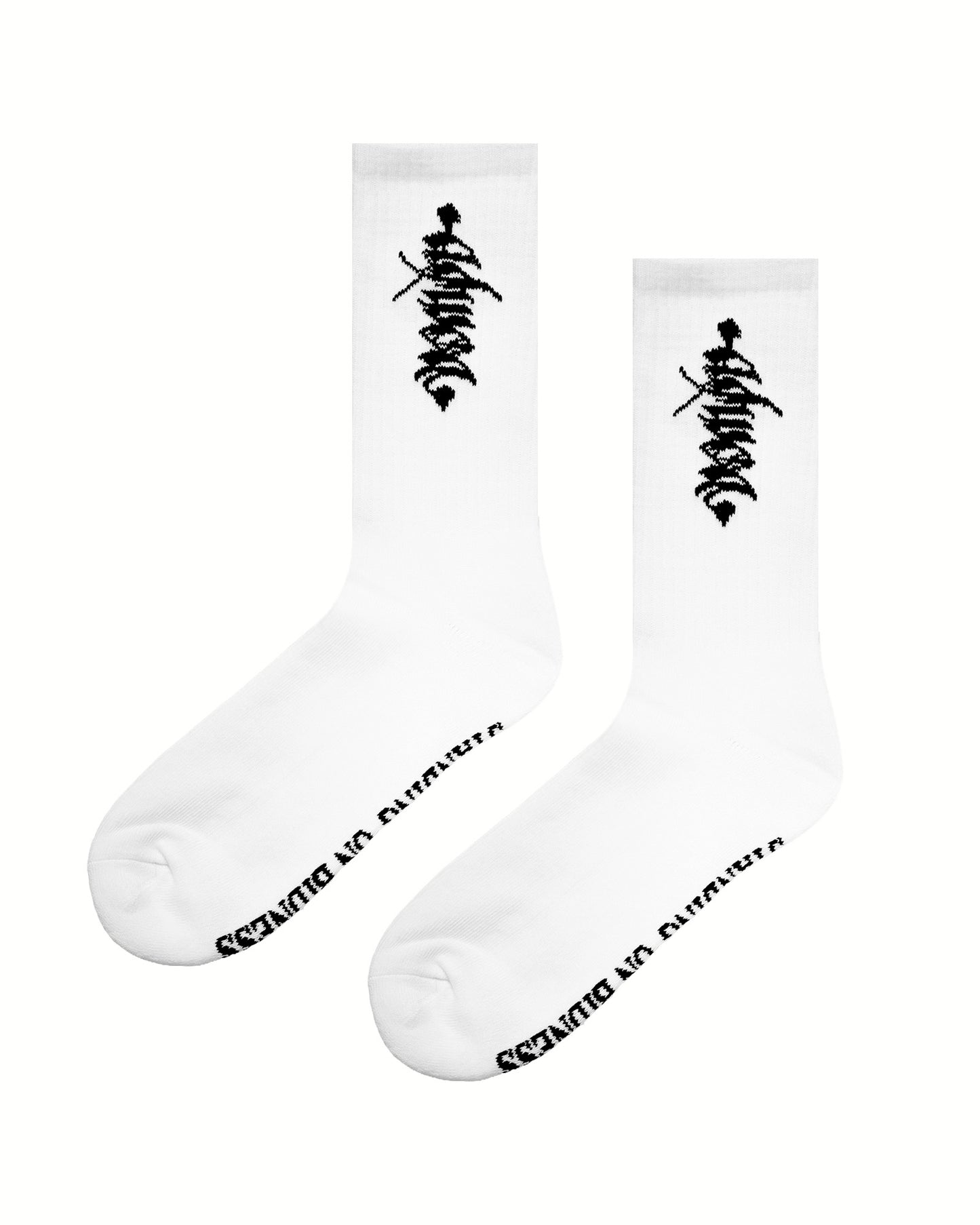 ADWOA STANDING ON BIDNESS SOCKS WHITE