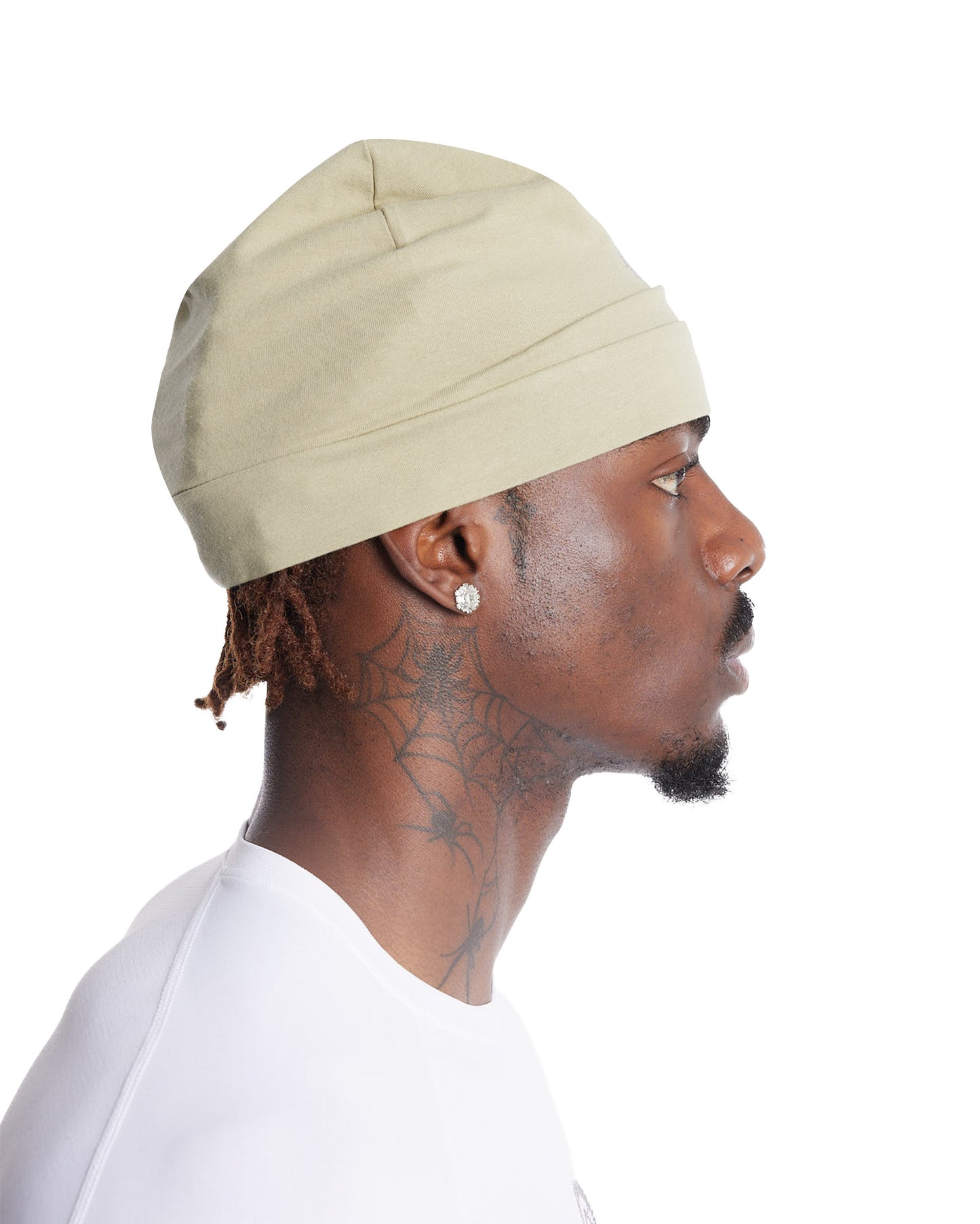 ADWOA SKULL BEANIE KHAKI
