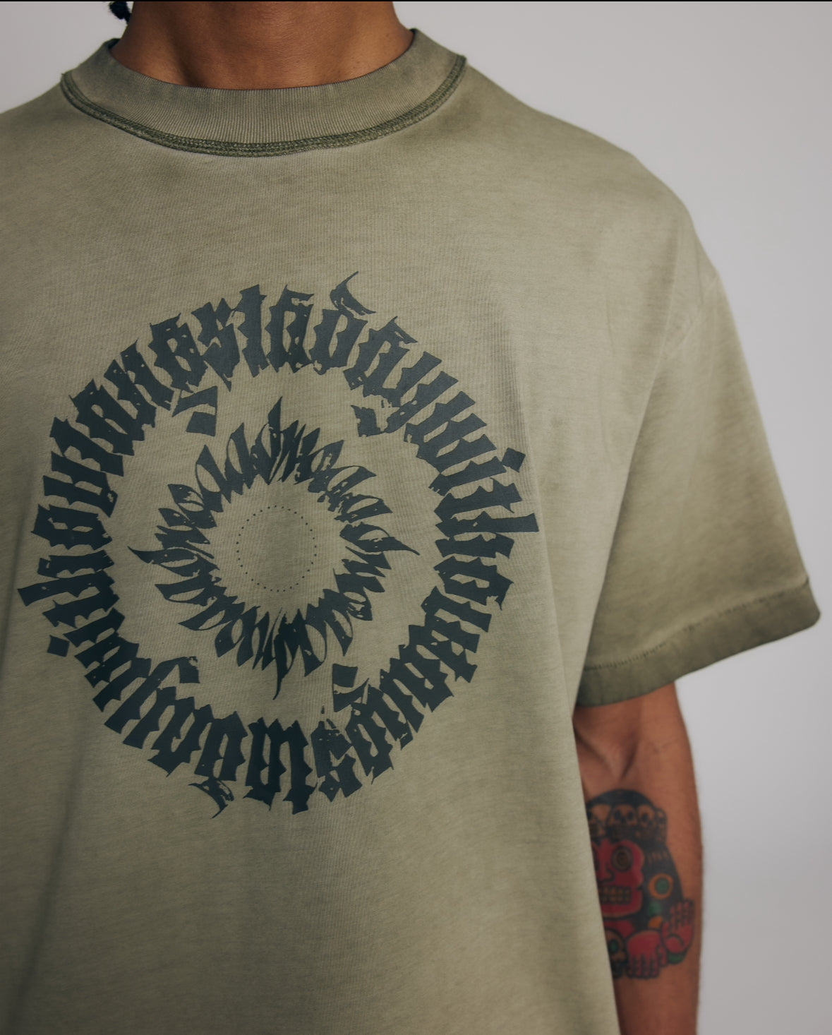 ADWOA SWAMP T SHIRT KHAKI