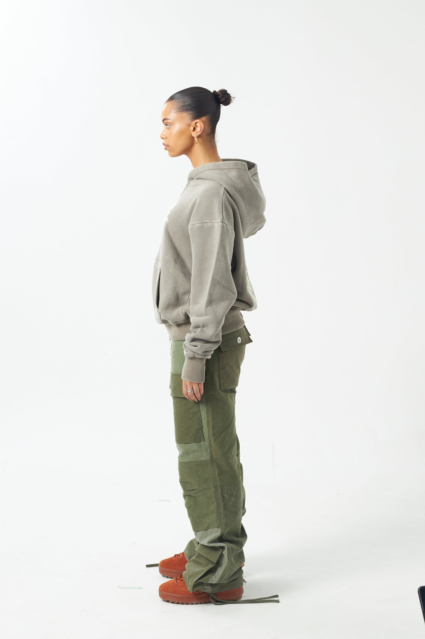 ADWOA MILITIA ZIP UP HOODIE