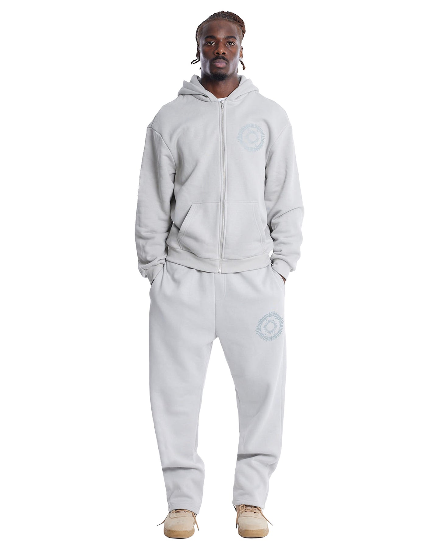 ADWOA PHILOSOPHY UNIFORM HOODIE GREY