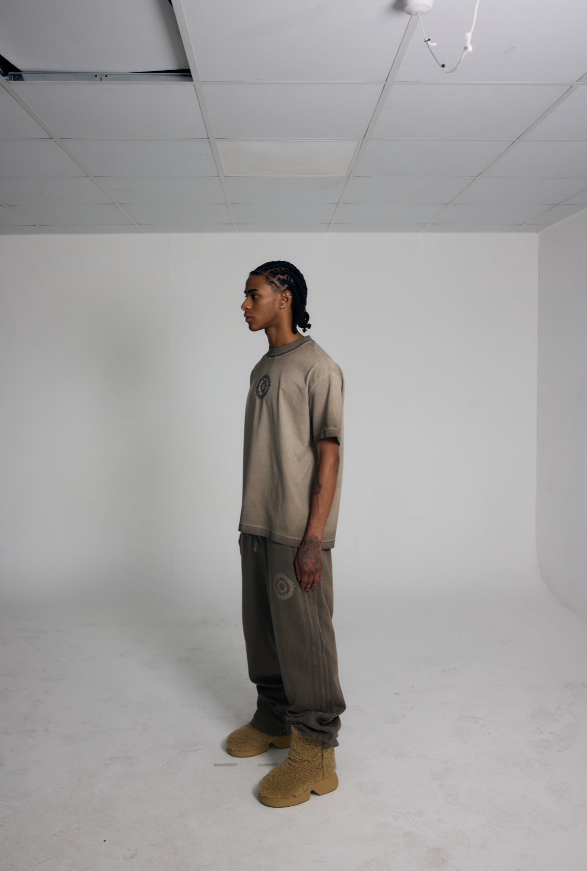 ADWOA SWAMP JOGGERS BROWN