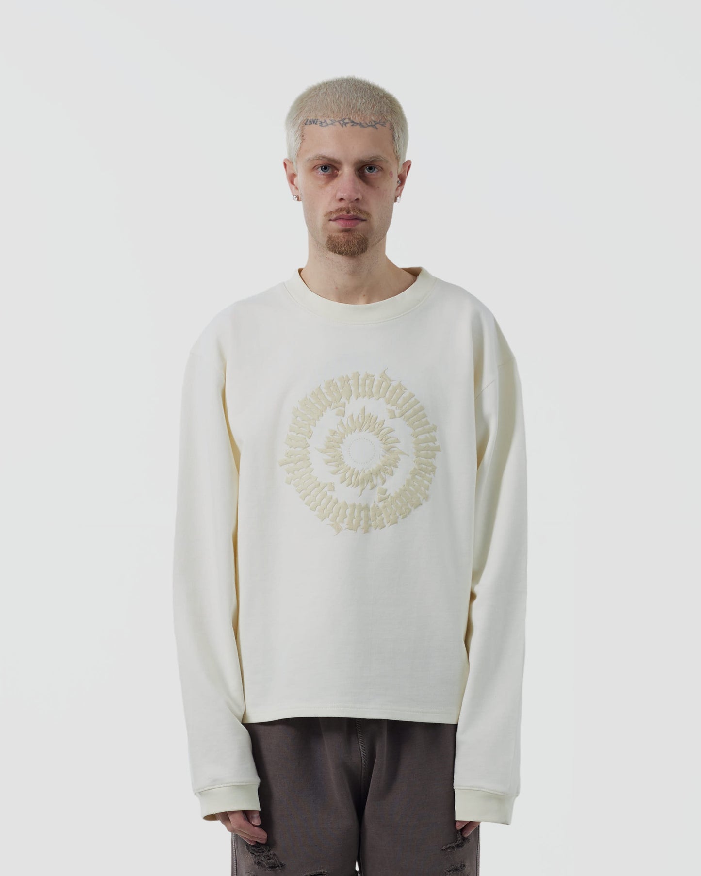 TONAL LONG SLEEVE CREAM