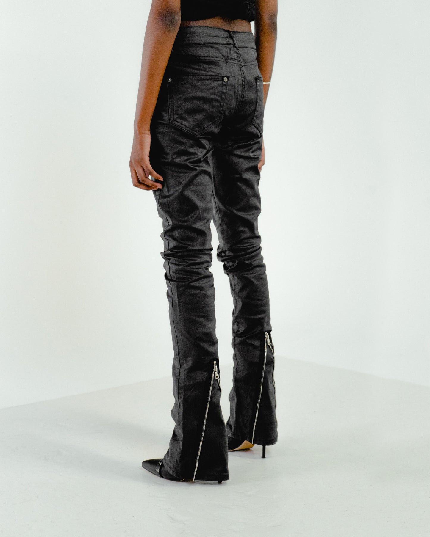 Wax Denim Jeans Womens