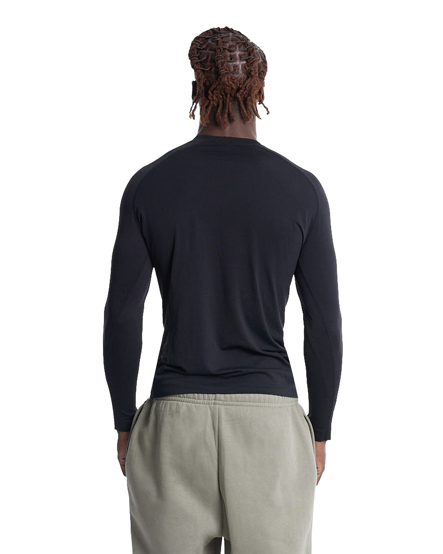 ADWOA CREST COMPRESSION LONG SLEEVE BLACK