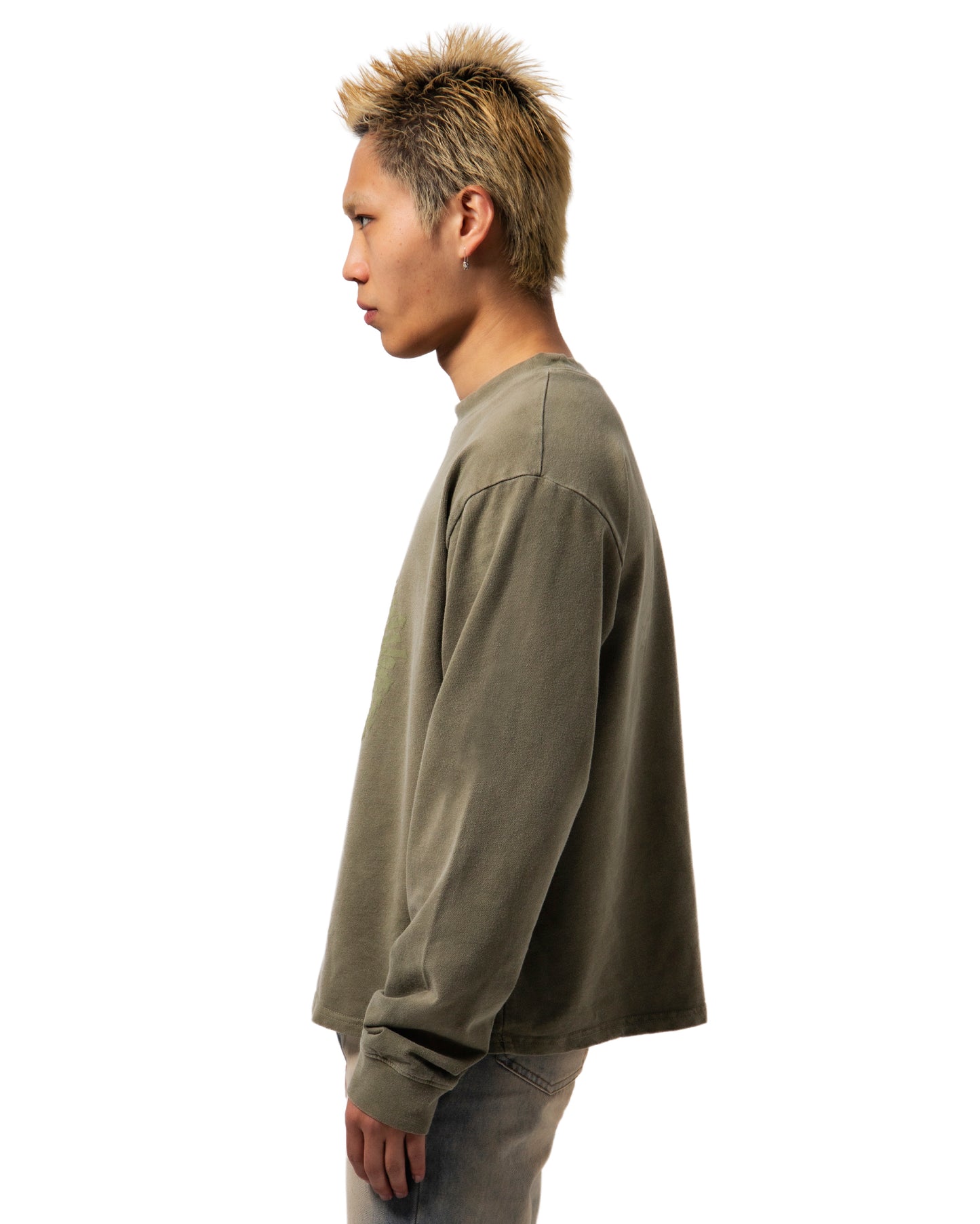 TONAL LONG SLEEVE KHAKI