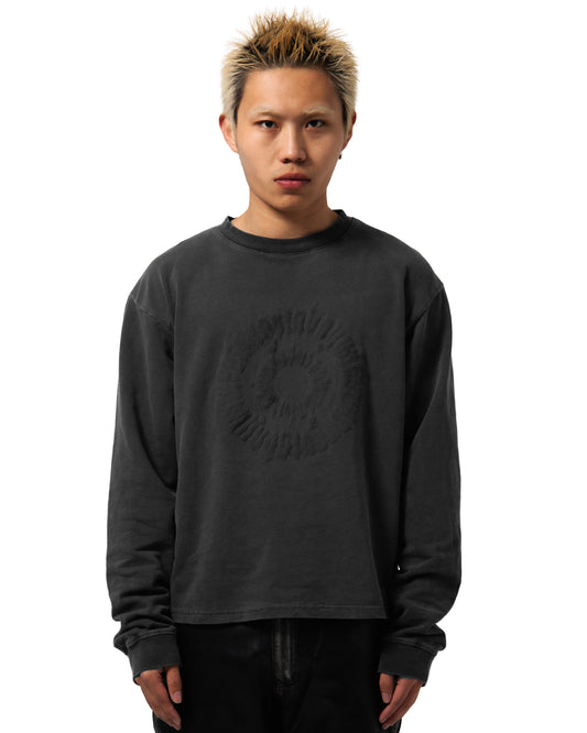 TONAL LONG SLEEVE CHARCOAL