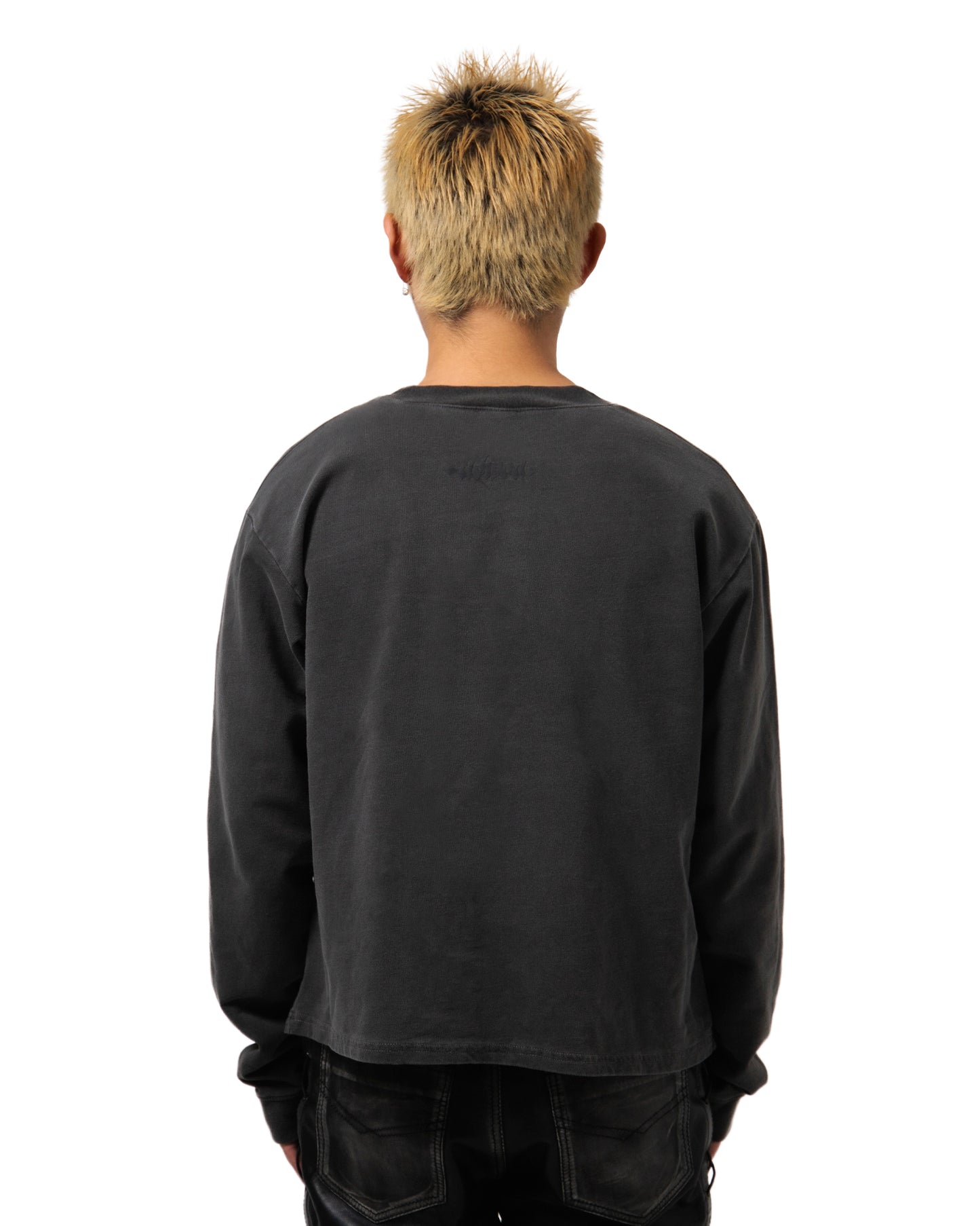 TONAL LONG SLEEVE CHARCOAL