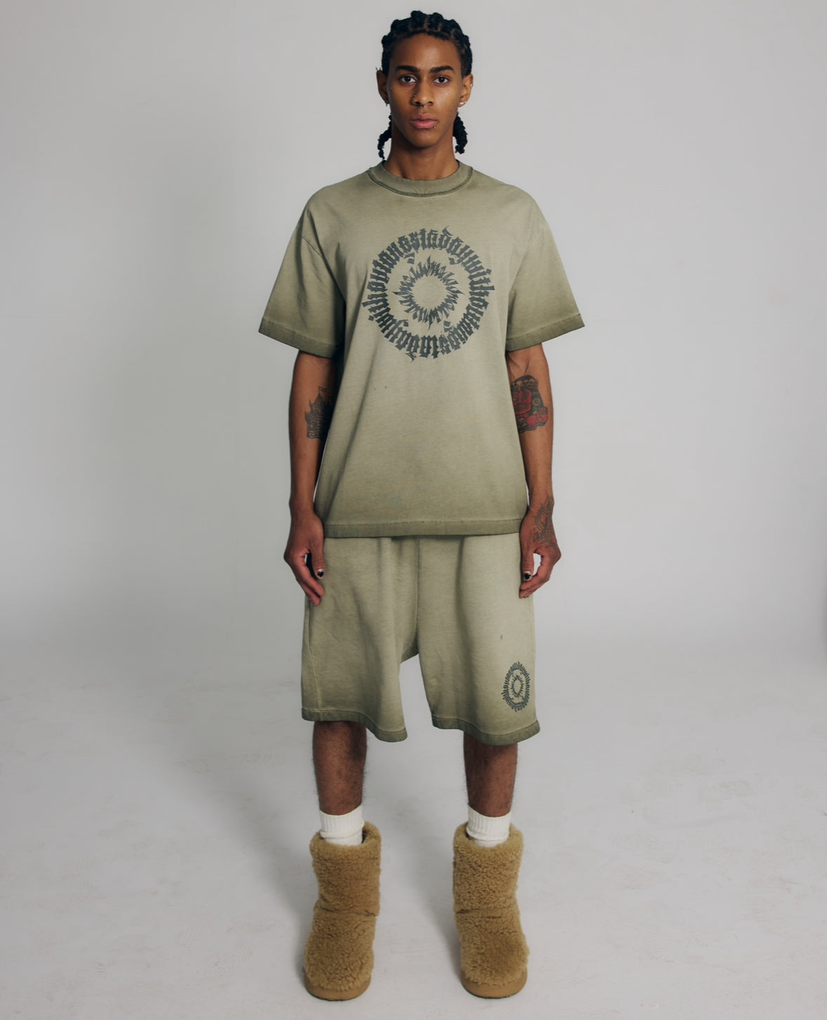 ADWOA SWAMP T SHIRT KHAKI