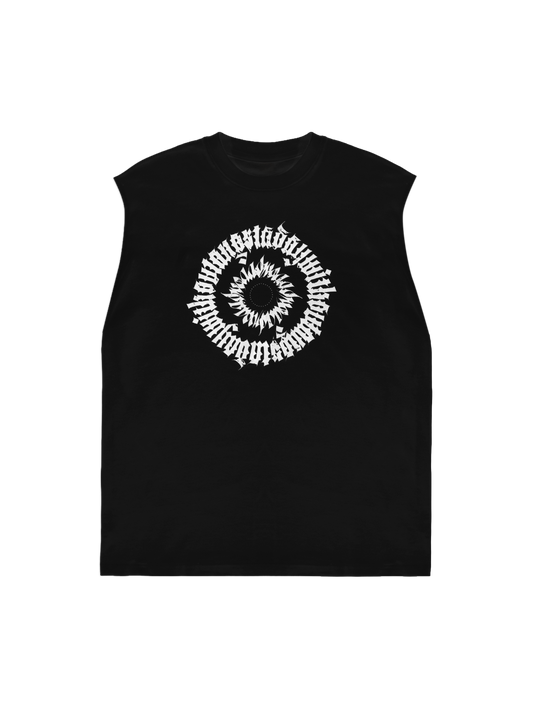CREST MUSCLE CUT SHIRT BLACK