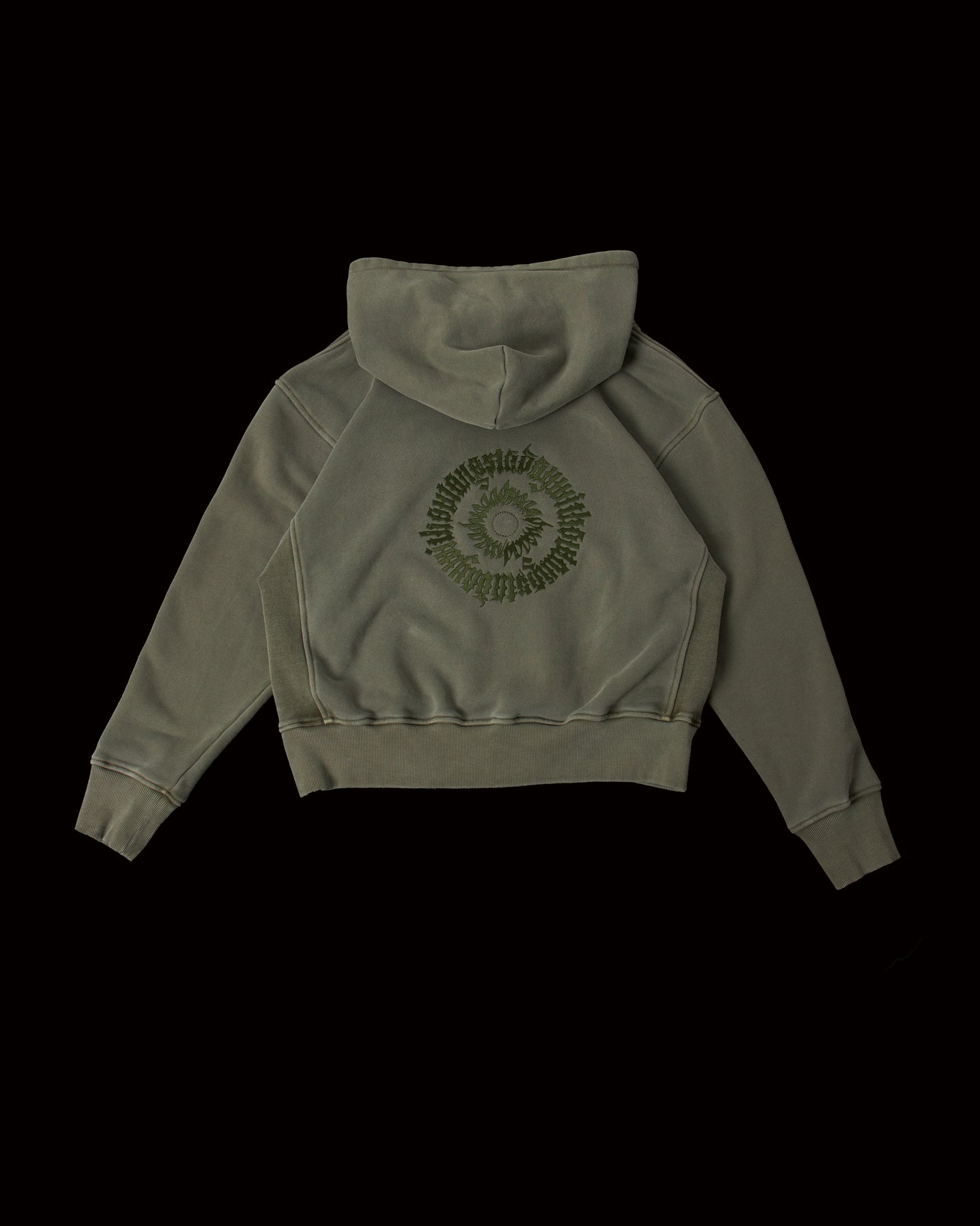 CREST ZIP UP KHAKI