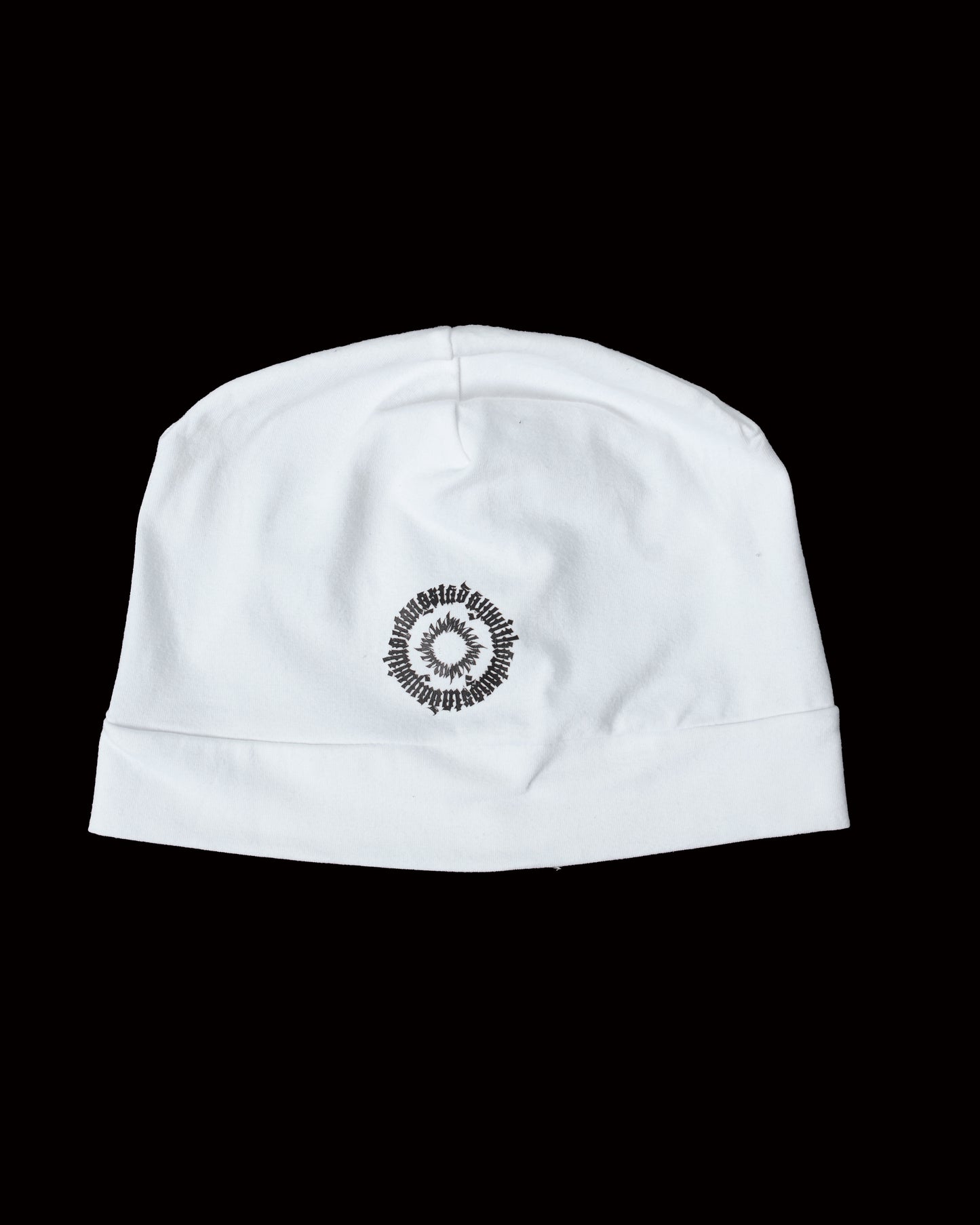 SKULL BEANIE WHITE