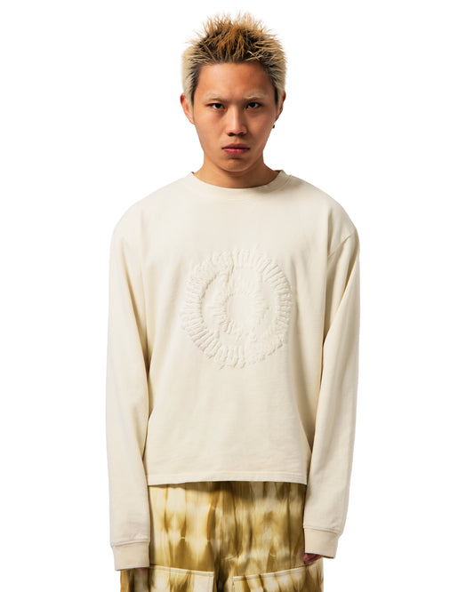 TONAL LONG SLEEVE CREAM