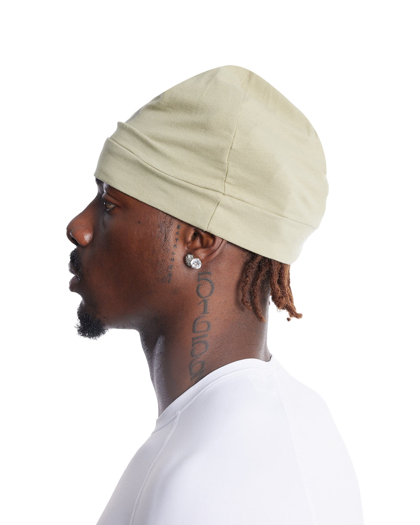ADWOA SKULL BEANIE KHAKI