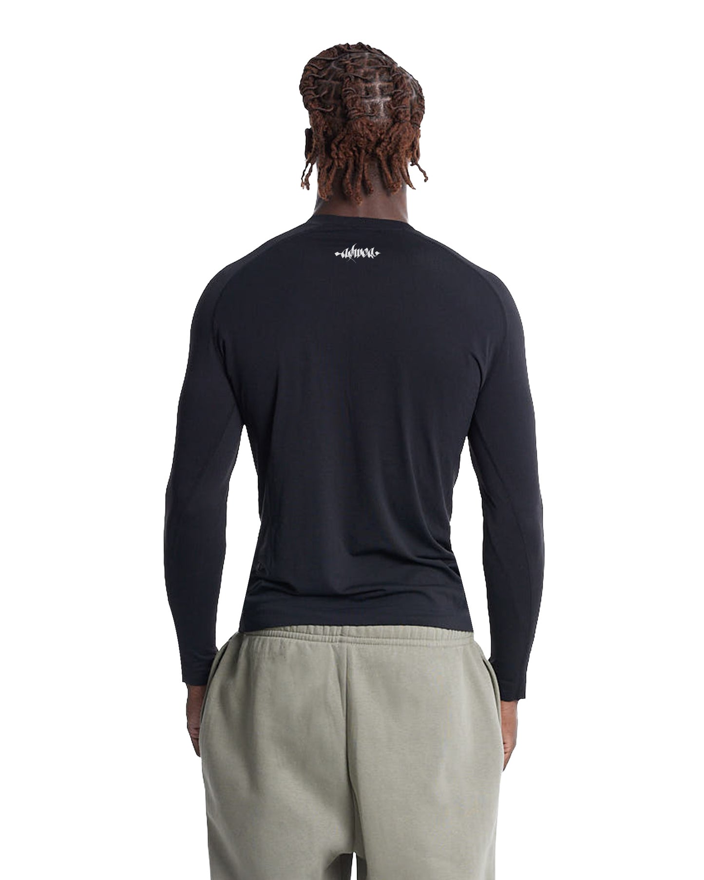 ADWOA CREST COMPRESSION LONG SLEEVE BLACK