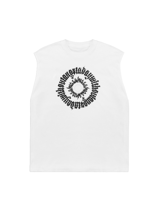 CREST MUSCLE CUT SHIRT WHITE